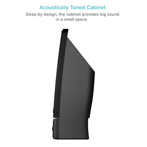 Vista 4 de Cyber Acoustics CA-2014USB 2.0 Multimedia Desktop Computadora Altavoces, Compatible con Dispositivos USB C o A, Adaptador Incluido