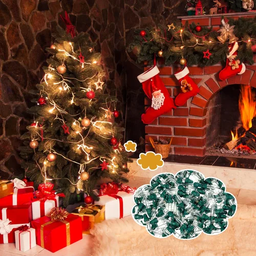 Vista 7 de Remagr 240 bombillas LED de repuesto para Navidad, mini bombilla LED de gran angular para árbol de Navidad, cadena de luz para exteriores, repuesto