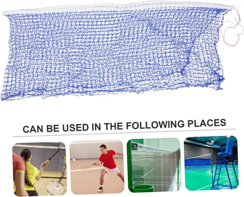 Vista 4 de Red de bádminton para piscina, voleibol, patio trasero, juego de bádminton plegable