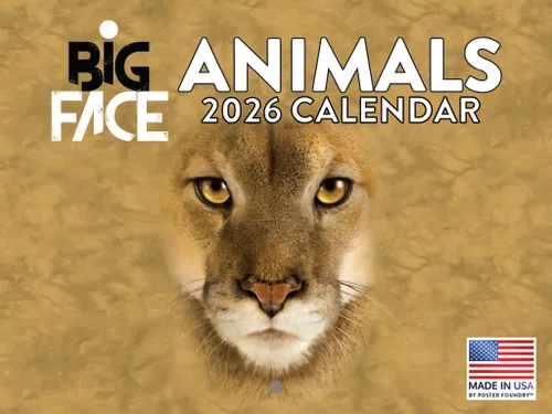 Vista 126 de Calendario mensual de pared de alpaca 2025 Fabricado en Estados Unidos
