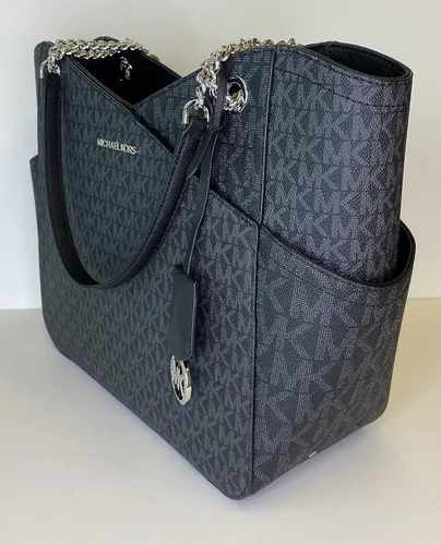 Vista 8 de Michael Kors Jet Set - bolsa de hombro para viaje con cadena grande cartera triple Michael Kors Jet Set