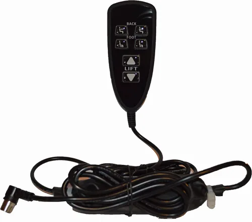 Vista 2 de Catnapper Power Lift Control manual de 6 botones para espalda, pie y elevación R2B 04 / 7400L-TS