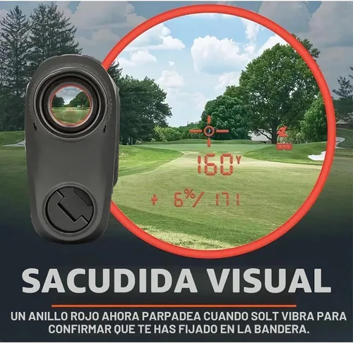 Vista 11 de Bushnell Telémetro láser Pro XE Golf, negro/plata, grande