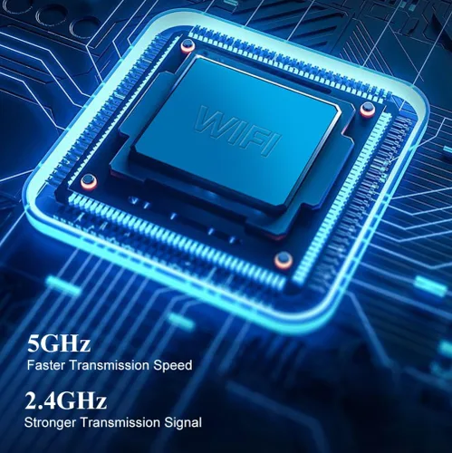 Vista 4 de Ctronics Cámara de seguridad con zoom óptico de 5MP 30X WiFi para exteriores, cámaras de vigilancia WiFi de 2.4/5Ghz con crucero y zoom automático