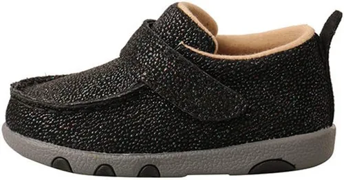 Vista 18 de Twisted X Mocasines de conducción infantil Negro Multi