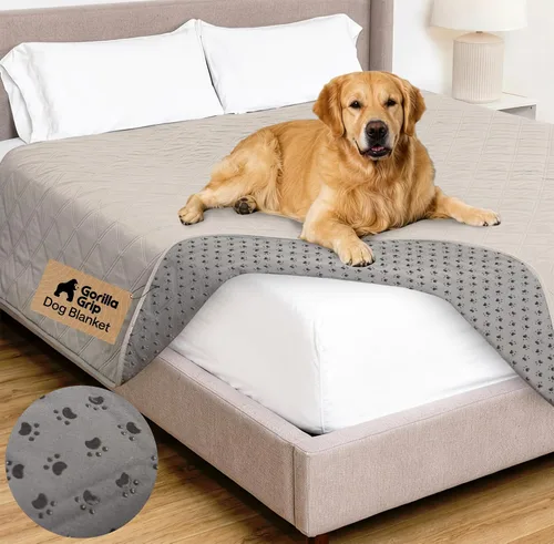 Vista 45 de GORILLA GRIP® Manta impermeable para perro, funda de sofá para perros, 30 x Borgoña