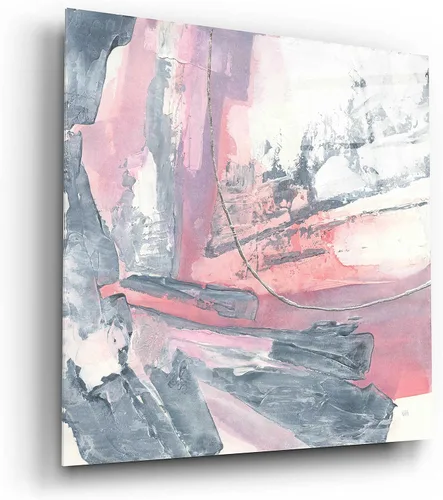Vista 2 de Epic Art 'Whitewashed Blush I' de Chris Paschke, 12"x12