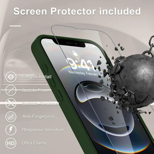 Vista 1582 de Funda para Google Pixel 10 Pro XL, cubierta magnética mate, color negro Fit for MagSafe, Screen Protector included, Shockproof Military Grade