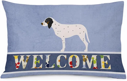 Vista 19 de Caroline's Treasures BB8334PILLOWCASE AIDI Atlas Mountain Dog - Funda de almohada estándar, color azul, ligera, súper suave, de fácil cuidado
