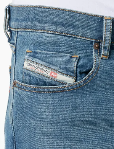 Vista 2 de Diesel Vaqueros D-Strukt Slim para hombre, azul