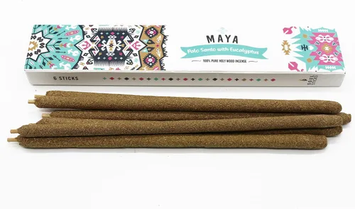 Vista 11 de SOUL STICKS Maya Palo Santo - Varillas de incienso limpiadoras 6 varillas por paquete fabricadas en Perú (Palo Santo)