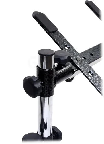 Vista 6 de Fat Toad Soporte Doble para Laptop DJ (Edición PRO de Mesa) – Estante Portátil de 2 Niveles para Equipo de PC con Monturas de Soporte