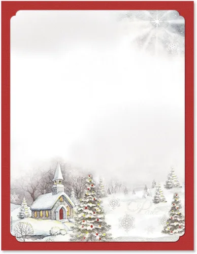 Vista 22 de Current - Papelería navideña de campanas plateadas, para cartas de Navidad o notas escritas a mano, 25 hojas, 8½ x 11 pulgadas, compatible con Bells