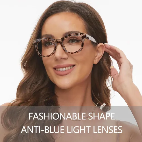 Vista 3 de Fashion- Readers for Women - Stylis Style Reading Glasses with Blue Light Blocking and Spring Hinge