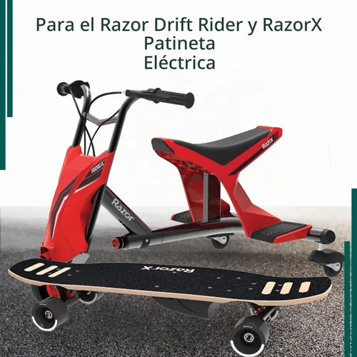 Vista 6 de AlveyTech Cargador de batería coaxial de iones de litio de 22 voltios (21,9 V) de 0,5 amperios, piezas de repuesto para Razor Drift Rider y X