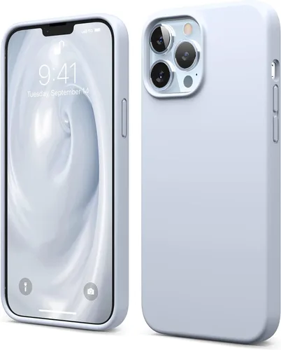 Vista 12 de elago Funda compatible con iPhone 13 Pro Max, de silicona líquida, funda protectora de cámara de cuerpo completo, a prueba de golpes, funda delgada