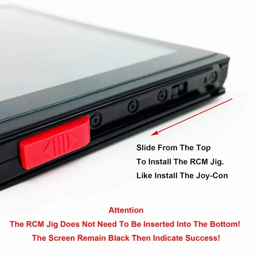 Vista 4 de RCM Jig for Nintendo Switch, EMiEN RCM Clip Short Connector RCM Tool for Nintendo Switch NS Recovery Mode