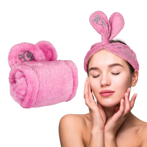 Vista 7 de Lindo Twist-N-Twirl - Diadema de lavado facial, talla única, ajustable, cómoda tela de felpa, antideslizante, perfecta para máscaras, para mujeres