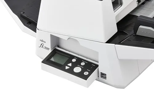 Vista 5 de Fujitsu fi-7600 600 x 600 DPI ADF + escáner y alimentación manual de instrucciones Nero, Bianco A3