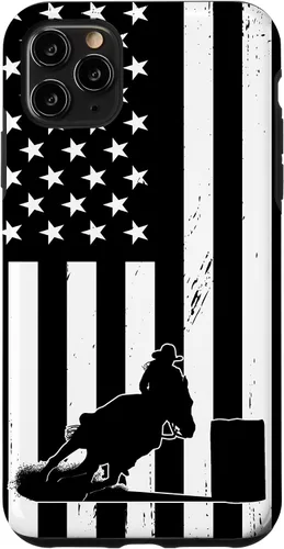 Vista 13 de Funda para iPhone 17 con diseño de vaquera con bandera de Estados Unidos