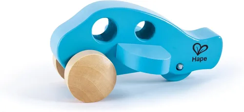 Vista 4 de Hape Mini avión de madera Juguetes educativos de madera para regalo de niños pequeños