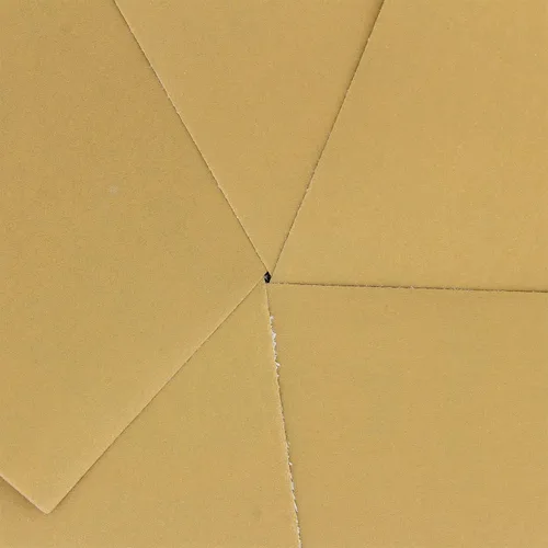Vista 3 de Dura-Gold Hojas de papel de lija dorado de 1/4 de hoja de alta calidad, grano 800 (caja de 25) – 4.5 x 5.5 pulgadas tamaño gancho y bucle trasero