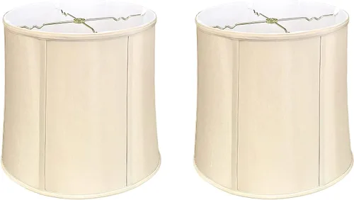 Vista 20 de Royal Designs, Inc. BSO-719-10BG pantalla para lámpara resistente básica con forma de tambo, 9 x 10 x 10 pulgadas, Beige