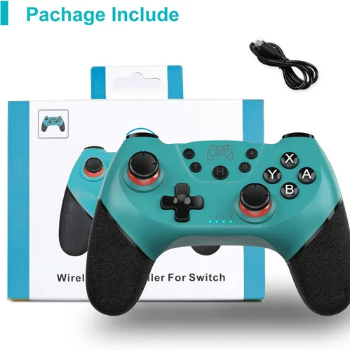 Vista 8 de Sefitopher Controlador de interruptor inalámbrico, controlador profesional compatible con Nintendo Switch, controlador de PC compatible con sensor