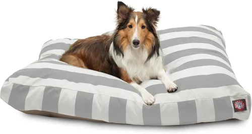 Vista 45 de Majestic Pet Cama rectangular grande lavable para perros, cama antideslizante y cómoda para mascotas, cama para perros con funda extraíble lavable