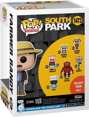 Vista 3 de Funko POP! TV: South Park - Randy Marsh - Figura de vinilo coleccionable - Idea de regalo - Producto oficial - para niños y adultos - Fans