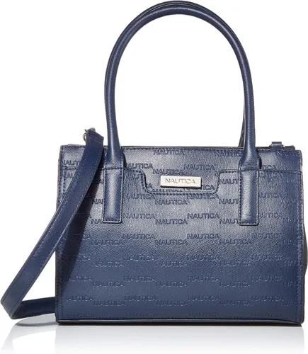Vista 5 de Nautica Bolso Satchel Sandy Jr. Top Handel para Mujer con Correa Cruzada Extraíble