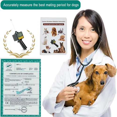 Vista 5 de Detector de ovulación de perros, probador de criador canino, máquina de cría de perros de inseminación artificial, práctica formulación