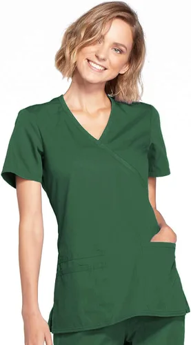 Vista 17 de Cherokee WW Originals - Camiseta quirúrgica de enfermería para mujer Negro