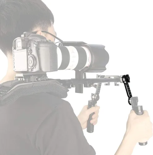 Vista 3 de NICEYRIG Brazo de extensión de roseta para ARRI estándar M6 montaje de rosca aplicable para el sistema de soporte de plataforma de hombro pesado