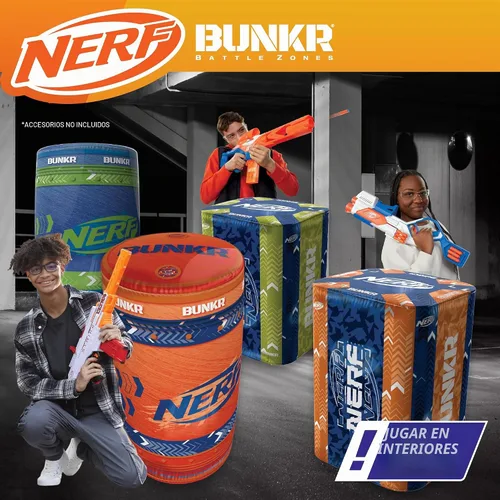 Vista 10 de NERF BUNKR Battle Royale - Búnker inflable Battlezone
