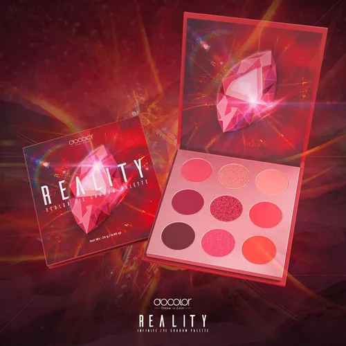 Vista 5 de Docolor - Paleta de sombras de ojos de piedras preciosas, paleta de maquillaje