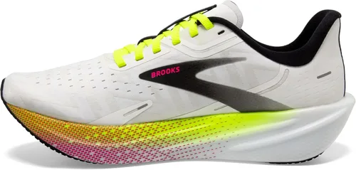 Vista 3 de Brooks Hyperion Max, Blanco, negro, vida nocturna