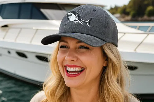 Vista 6 de Lobster Shark Hat, Adjustable Embroidered Sea Animal Dad Hat Sea Animal Lover Gift, Washed Black, Fine Stitch Embroidery, Adjustable Fit