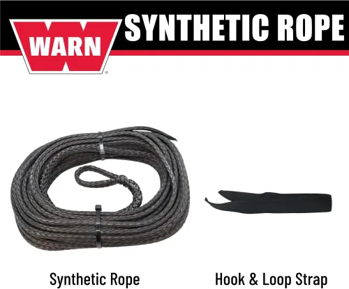 Vista 2 de WARN 78388 Accesorio de componente del cabrestante: Cable sintético de repuesto: 7/32" de diámetro x 50' de longitud Lightweight, High‑Strength