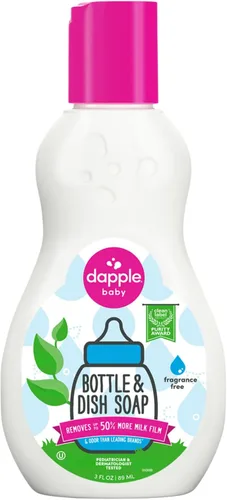 Vista 16 de Repuesto para líquido para lavar platos y botellas de bebé Dapple, sin fragancia, 34 onzas líquidas, DP-035B, 2