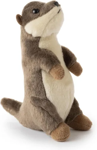 Vista 5 de The Petting Zoo Animal de Peluche de Nutria de Río, Regalos para Niños, Animales Salvajes Wild Onez Babiez, Juguete de Peluche de Nutria de Río de 6