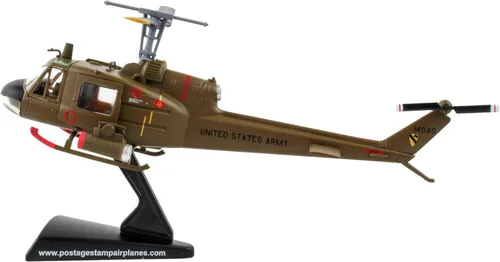 Vista 4 de Daron Worldwide Trading Sello postal Daron UH-1 Huey Gunship 1:87 Vehículo