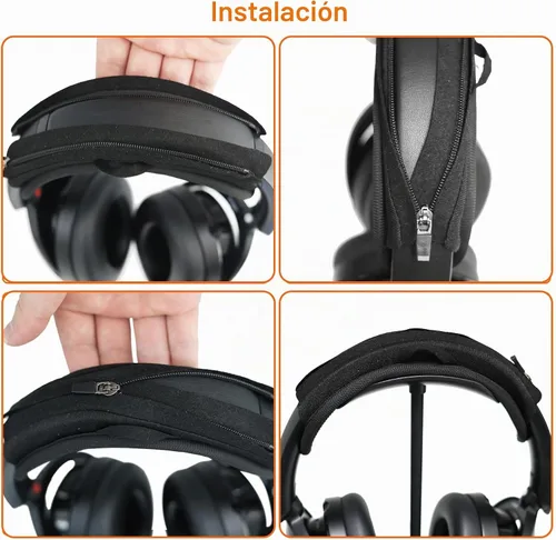 Vista 7 de Adhiper - Funda para diadema para auriculares Skullcandy Sony Bose Soundcore JBL