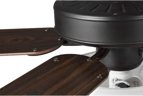 Vista 7 de AirPro Collection - Ventilador de techo de cinco aspas de 52 pulgadas con kit de luz blanca grabada