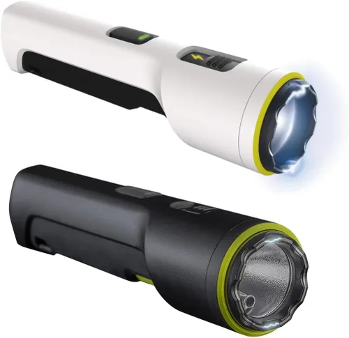 Vista 7 de TASER StrikeLight 2 Linterna recargable de autodefensa con carga de aturdimiento dolorosa de 10 µC Protección portátil, ligera para correr, Negro