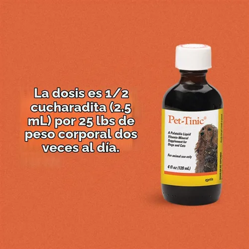 Vista 6 de Suplemento líquido de vitaminas y minerales para perros y gatos