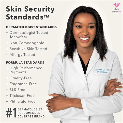 Vista 4 de Dermablend Poresaver - Maquillaje facial mate para piel grasa, imprimación facial ligera que minimiza y difumina los poros, uso 24 horas, 1.0 onzas