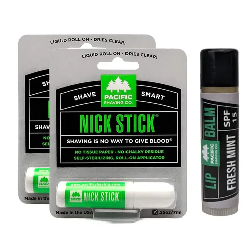 Vista 11 de Pacific Shaving Company Nick Stick - A Shave Essential - Pone Nicks en su lugar - Aplicador líquido roll-on, se seca transparente, con vitamina E