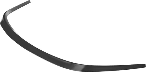 Vista 3 de Compatible con/repuesto para labio de parachoques delantero, estilo OE PU alerón de labio delantero negro, se adapta a Ford Mustang Base GT MACH 1
