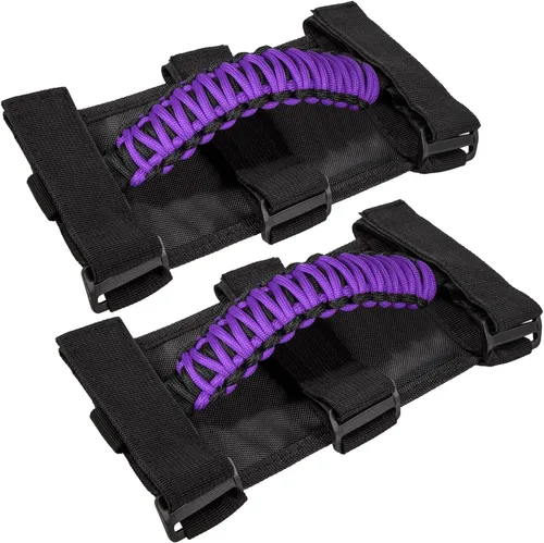 Vista 31 de Asas de agarre para Jeep Wrangler JK JKU JL JLU TJ YJ Sports Sahara Freedom Rubicon Unlimited Gladiator JT 1955-2023 UTV ATV Accesorios Premium 550